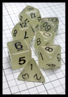 Dice : Dice - Dice Sets - Chinese Dice White Glow in the Dark - eBay Nov 2015